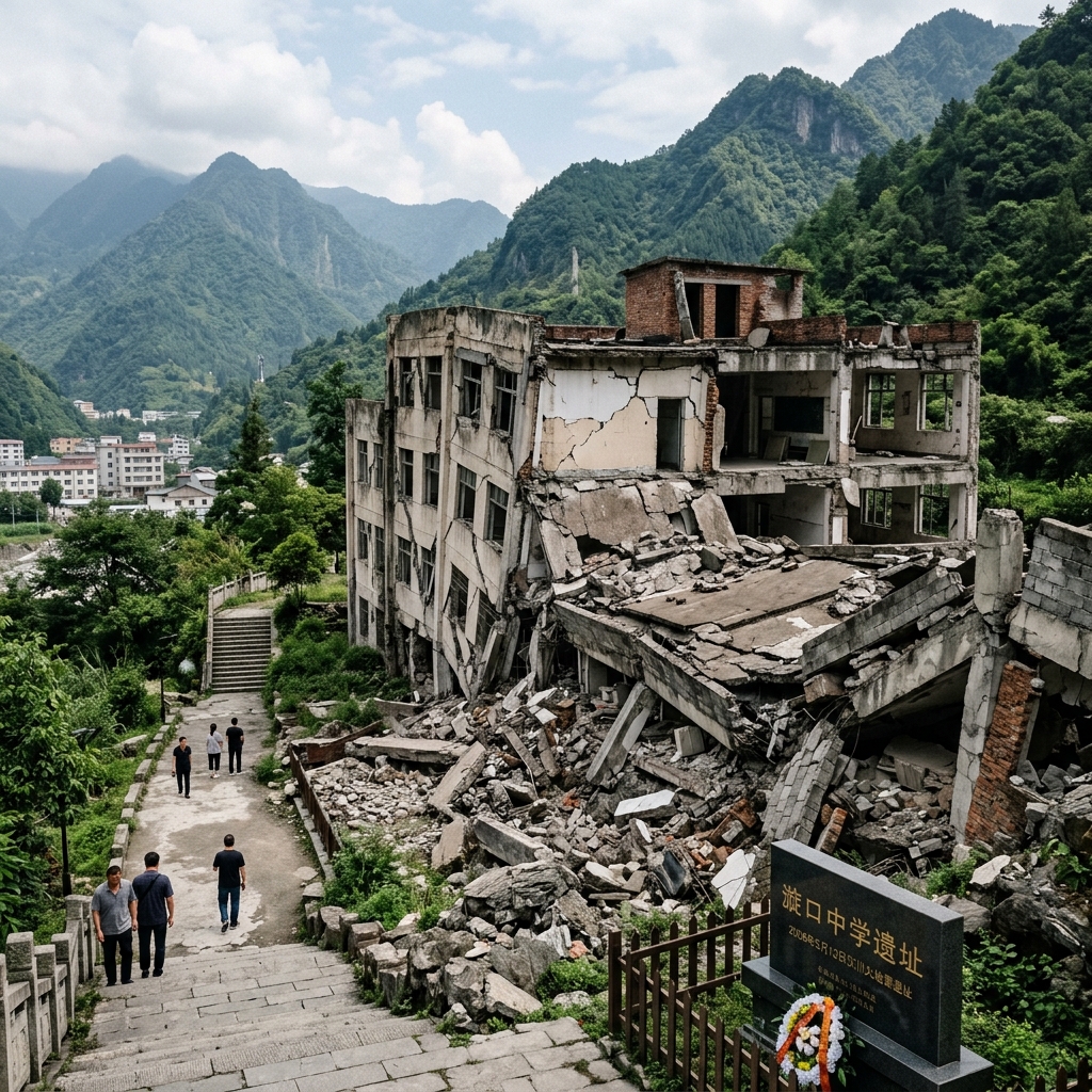 映秀汶川地震纪念馆